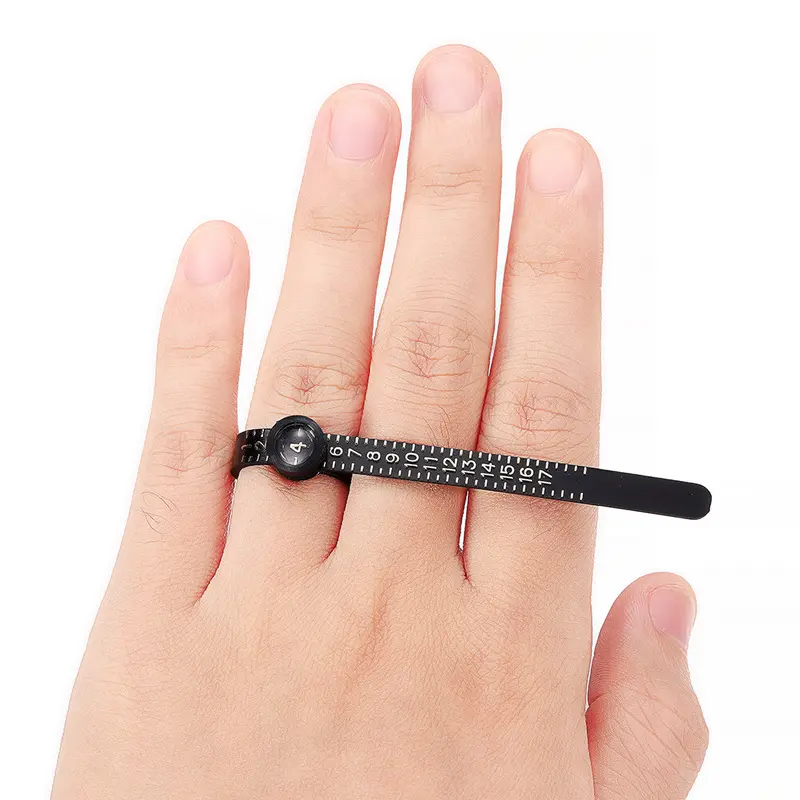 Thước Đo Nhẫn Sizer Chính Thức Của Anh / Mỹ, Thước Đo Ngón Tay Anh / Mỹ, Kích Thước A-Z Cho Nam Và Nữ, Dụng Cụ Phụ Kiện Làm Trang Sức 7