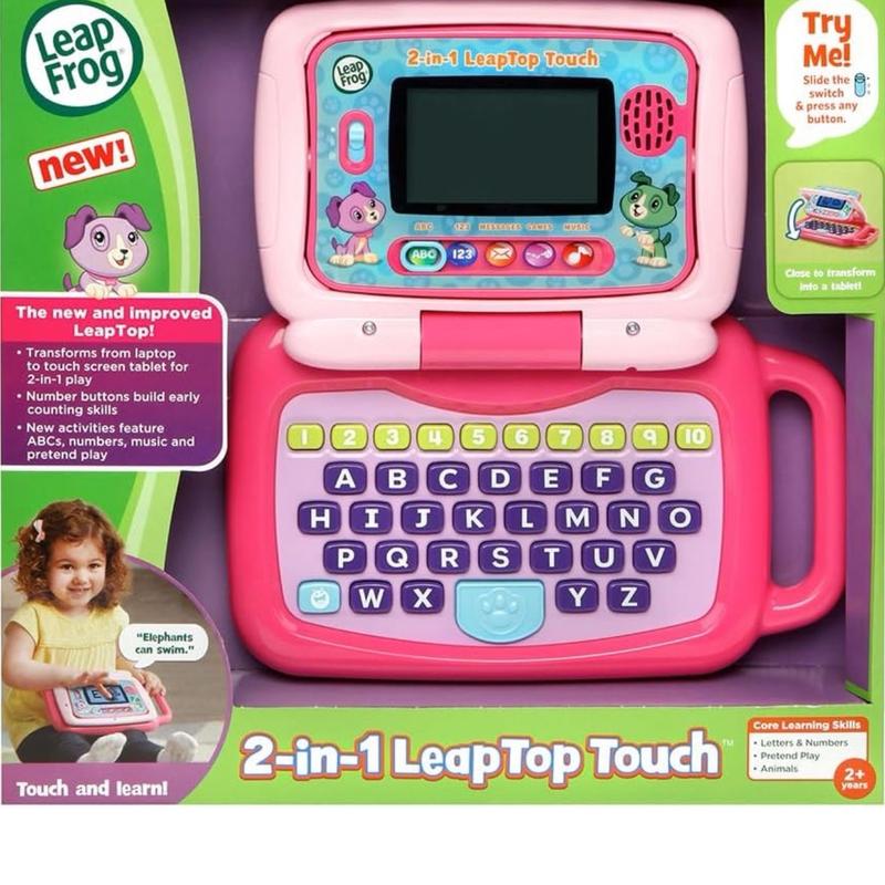 Photo inspiration: Gallery Detail: Leapfrog 2 In 1 Leaptop Touch Green Pink