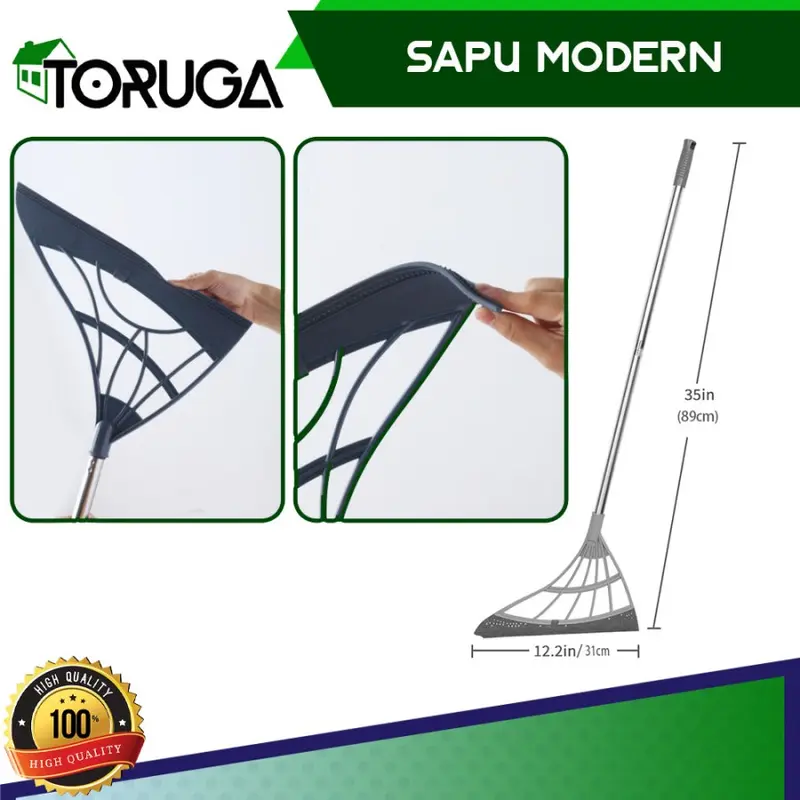 Sapu Pel Magic Karet Korea Silikon Broom Magic Portable Praktis 0