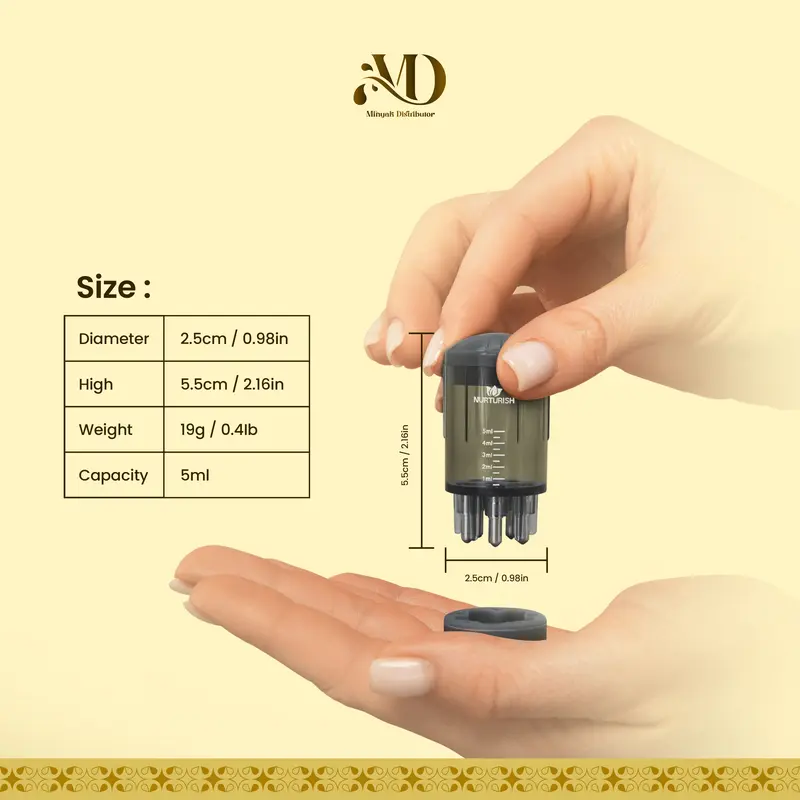 Scalp Massager Applicator Alat Serum Rambut Hair Applicator Bisa Untuk Semua Cairan Perawatan Rambut 3
