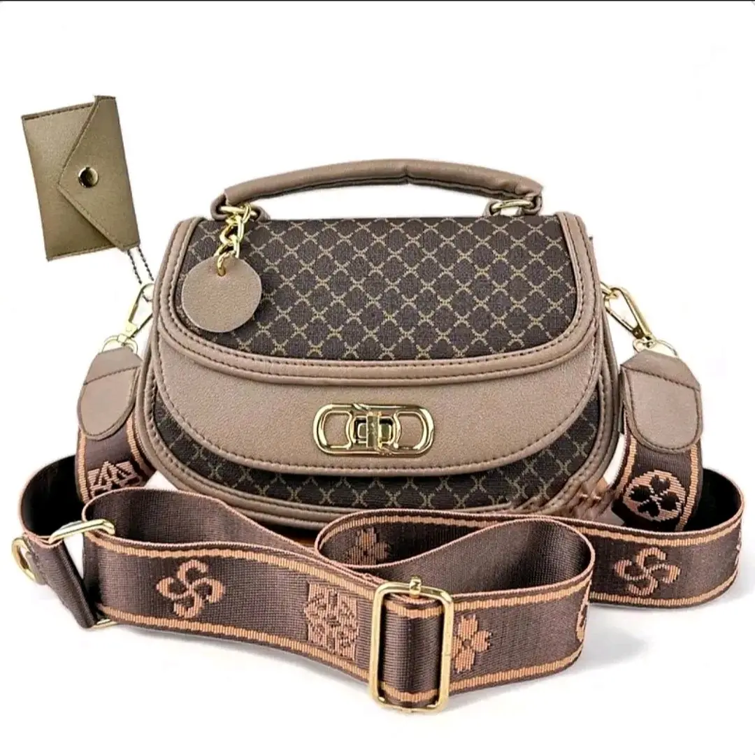Tas Wanita jaurel mochi/ tas wanita sling bag kekinian Selempang Hitam
