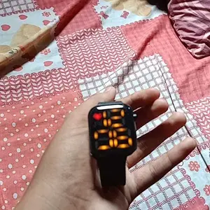 (JT15) Jam Tangan Digital LED Jam Tangan Fashion Anak-anak Pria Wanita Jam Tangan Karet