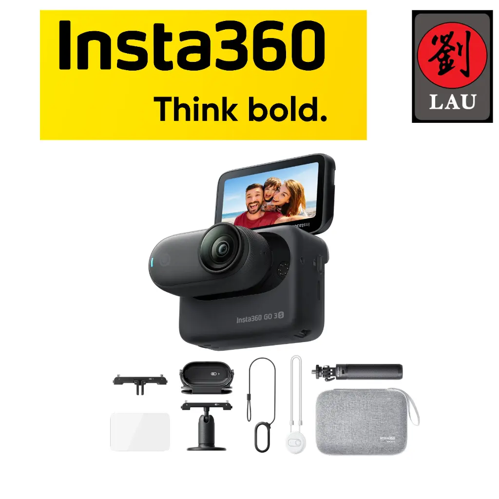 Insta360 GO3S Ultimate Kit Tiny 4K Action Camera with Flip Screen Action Pod (64GB/128GB)