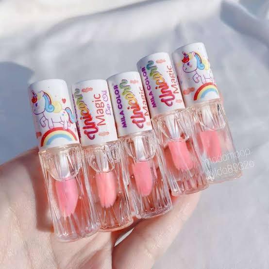 Product Introduction of [Satu Pcs] Lip Serum Oil Mila Color Unicorn Mini 3