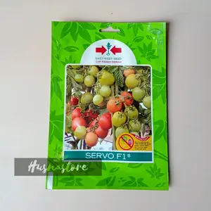 tomat hibrida servo f1 isi 150 butir kmasan asli cap panah merah