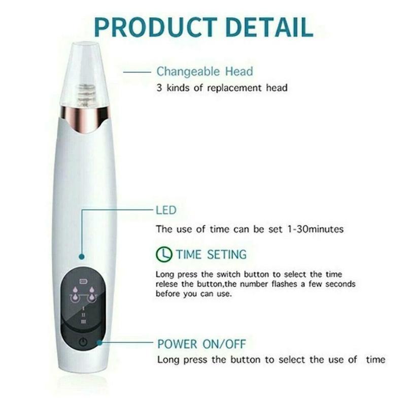 Alat Penyedot Komedo dan Jerawat Vacum Alat Facial Perawatan Wajah 3