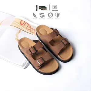 Wajendra - Banda Brown - Sandal Casual Pria
