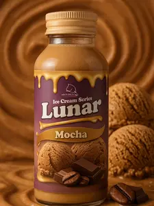 [LUNAR] Sirup Teros Kemasan Botol - Minuman Sirup Buah Konsentrat Alami Syrup MOCHA