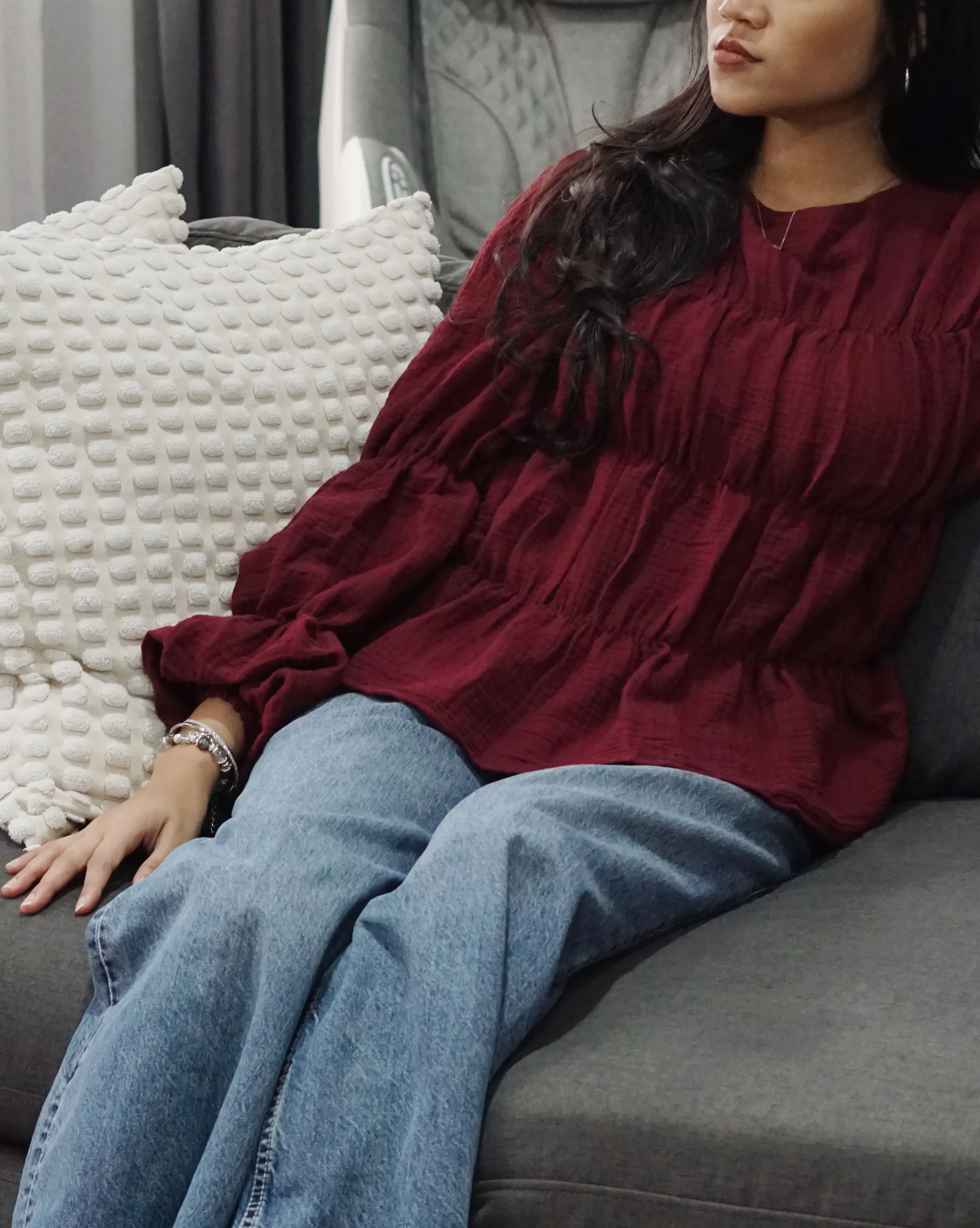 Lila Blouse (CGLABEL - Cotton Foam Series)