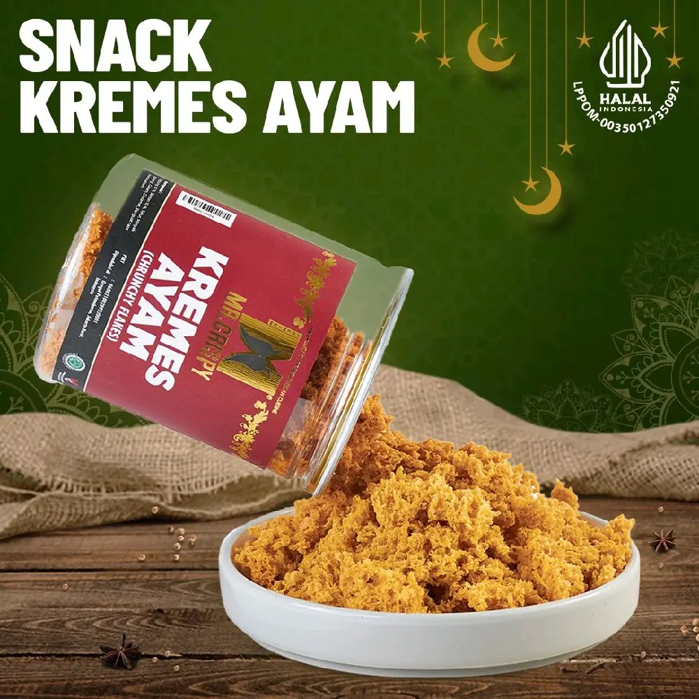 Snack kremes ayam mr crispy