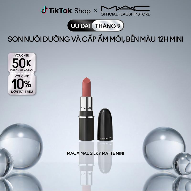 Son thỏi lì biểu tượng MACXIMAL Silky Matte Lipstick bền màu và mịn lì như…