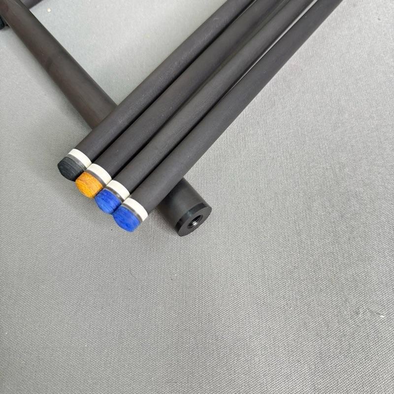 Ngọn FULL CACBON ko logo đã lên sẵn trợ lực, ren Radial, 3/8/10, Uniloc