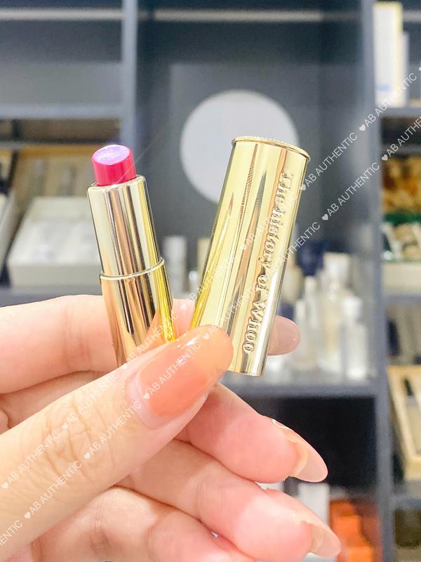 Son dưỡng Hu mini đông y căng môi, giảm thâm glow lip balm màu hồng (rose) 1.3g - AB AUTHENTIC