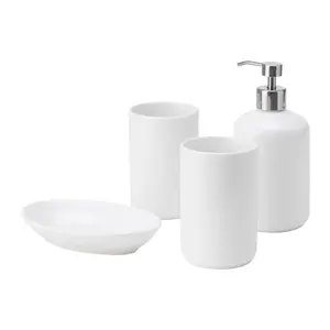 Aksesoris kamar mandi set isi 4 WMO IK53942