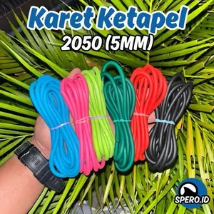 Karet 5mm panah burung Karet Tabung 1 Meter