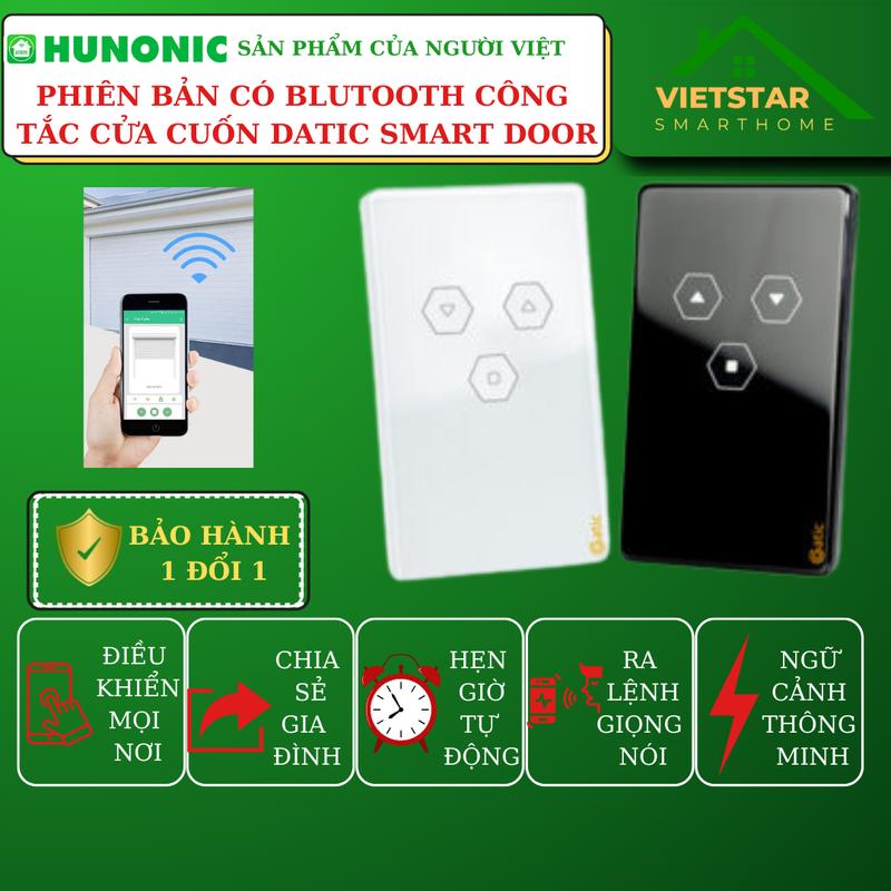 Hunonic Công Tắc Cửa Cuốn Wifi Datic Smart Door Điều Khiển Từ Xa Bluetooth An…