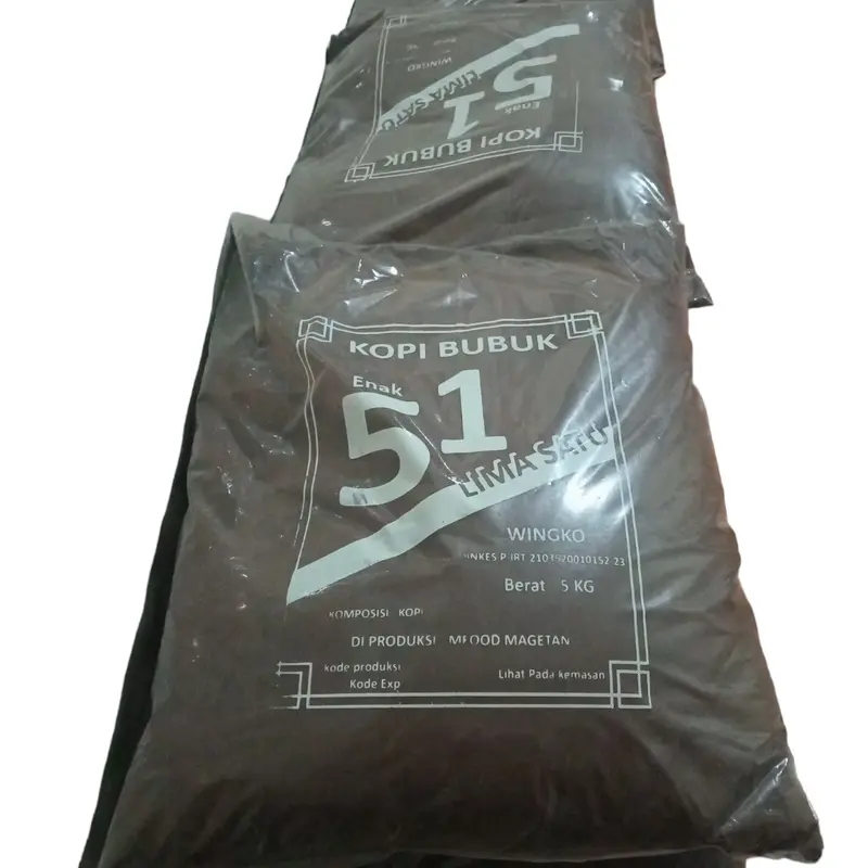 promo kopi bubuk hitam robusta tanpa gula kopi pahit 2