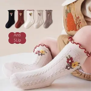 KAOS KAKI BAYI PEREMPUAN ANTI SLIP / KAOS KAKI ANAK PEREMPUAN - ANTI SLIP