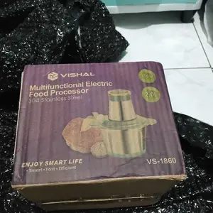 VISHAL Jumbo chopper Blender Elektrik Penggiling Mixer Fruit Veg Blender Daging VS-1822