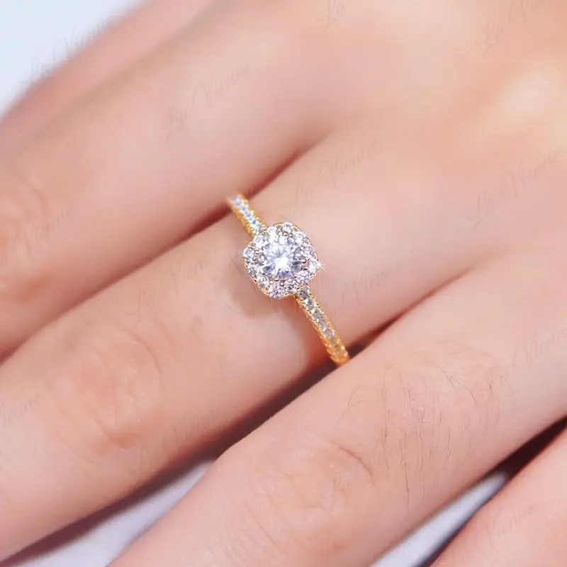 [ Beli 2 Produk Apapun Gratis 1 ] La Vienne - Harini - Cincin Titanium Wanita Anti Karat Aesthetic - Perhiasan Elegan Cantik Mewah 2