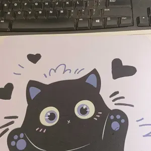 Micky Mousepad Kucing Lucu dan Bagus untuk Gaming dan Kerja