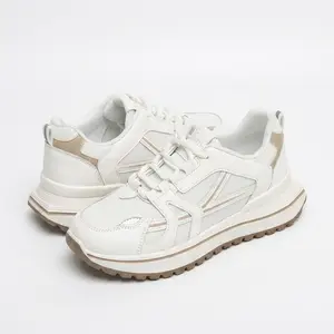 KOII "Free Box" Size (36 -41) white sepatu sport cewek korean style kekinian kets fashion rubber chunky shoes for women sapatos casual sneakers