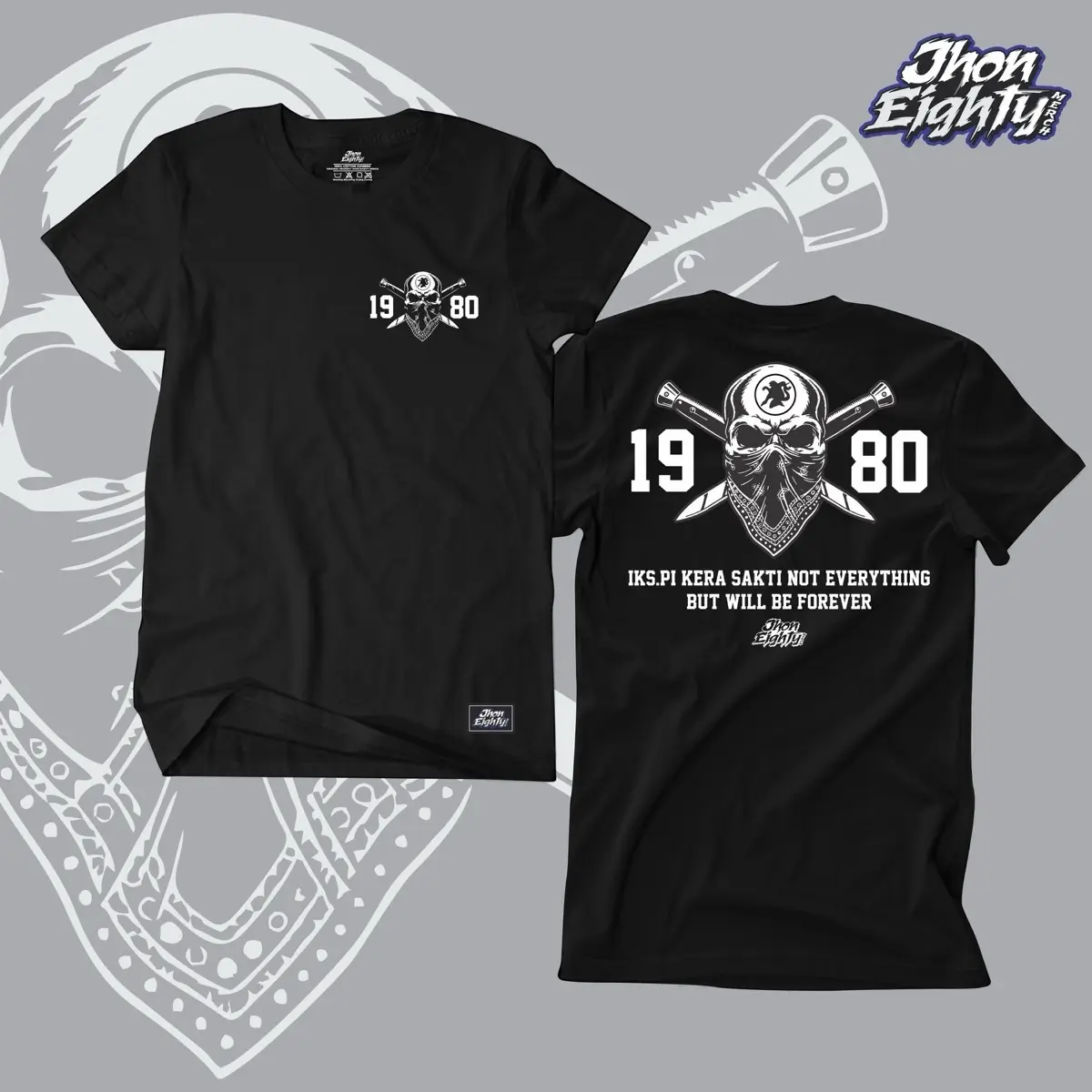 Kaos kera sakti 1980 ORIGINAL JHON EIGHTY MERCH