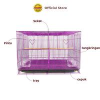 Gambar OCTAGON Kandang Burung Sekat Ukuran 60x41x41xm | Kandang Sekat A-318 dari Octagon Pet Indonesia Kota Administrasi Jakarta Barat 4 Tokopedia