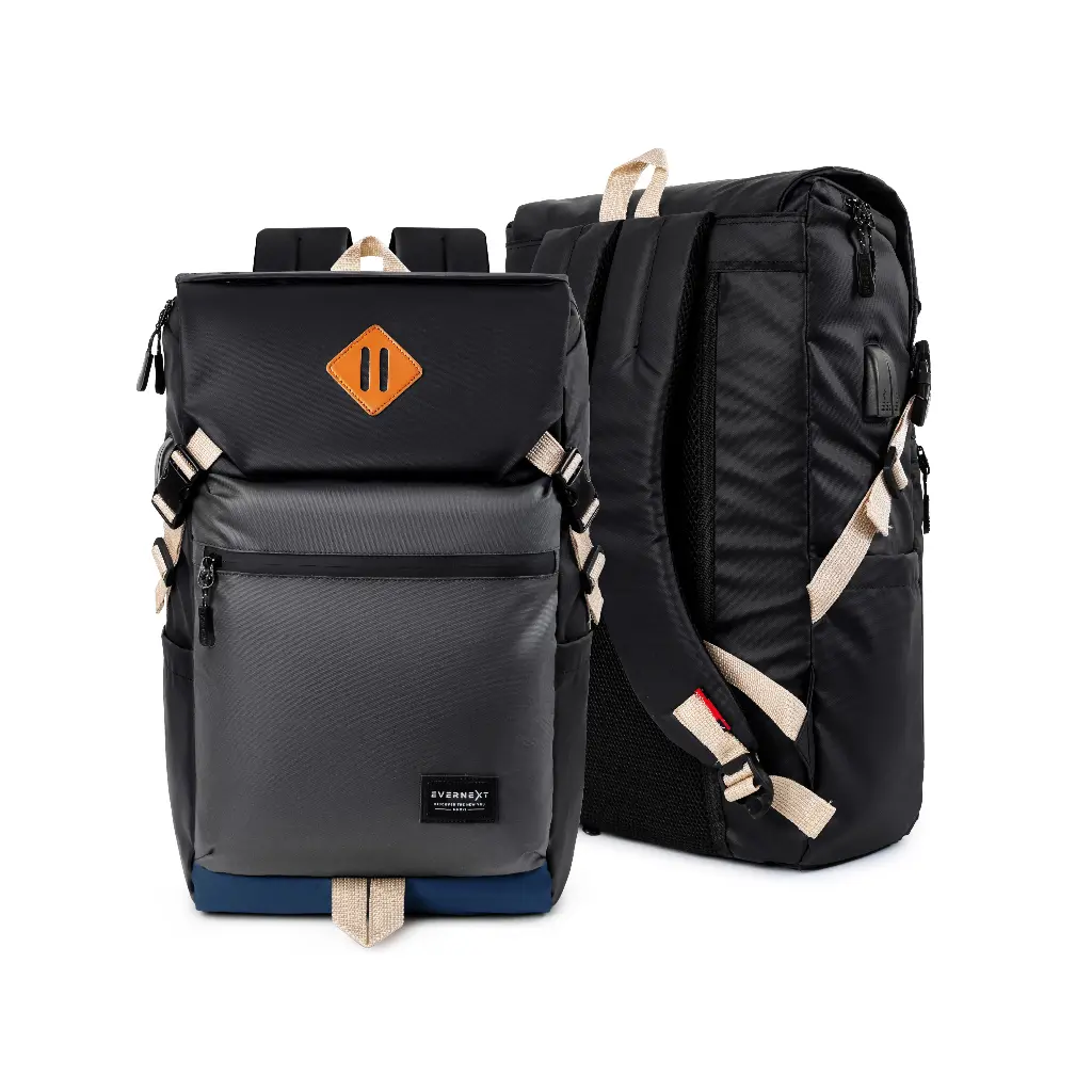 Evernext - Tas Ransel Laptop Pria Waterproof Tas Punggung Pria Backpack Rush Pria Tas Outdoor Pria Anti Air