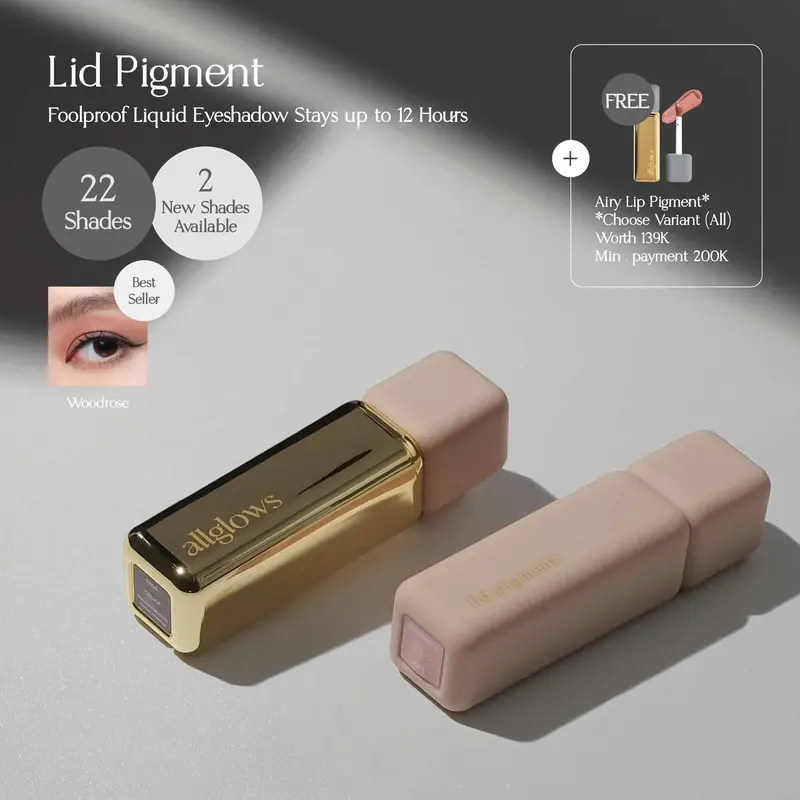 Allglows - Lid Pigment (Liquid Eyeshadow, Stay up to 12 Hours, Creamy Formula) 0