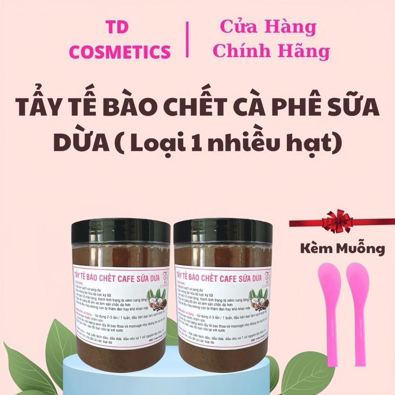 COMBO 1KG { MỖI HỦ 500g} Tẩy tế bào chết cà phê sữa dừa Hữu cơ Chất mới nhiều hạt cafe mịn . Dành cho Mặt và Body. Dưỡng da body Dưỡng Body Làm Đẹp Da Nữ Women. Kèm 2 muỗng