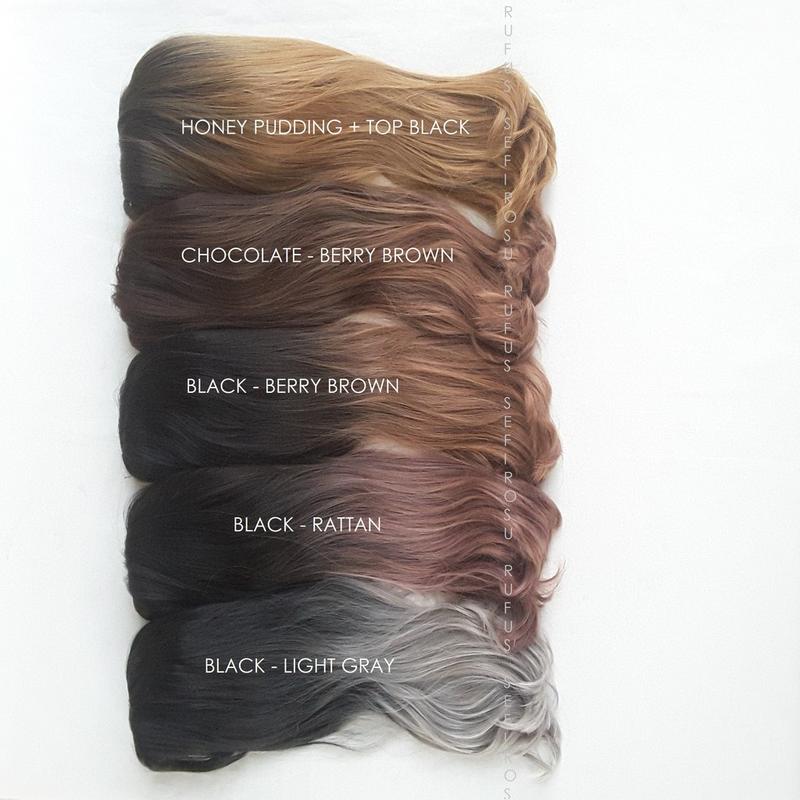 WIG RAMBUT PALSU WANITA  RSW DAILY LOLITA 10061 45CM GRADASI 5
