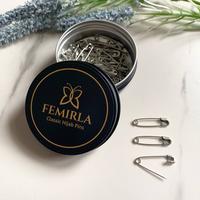 Gambar Femirla - Jarum Peniti Mini 2.3cm Peniti Pins Hijab Premium Tajam Stainless Anti Karat - Silver 1 Box dari Femirla Kota Bekasi 1 Tokopedia