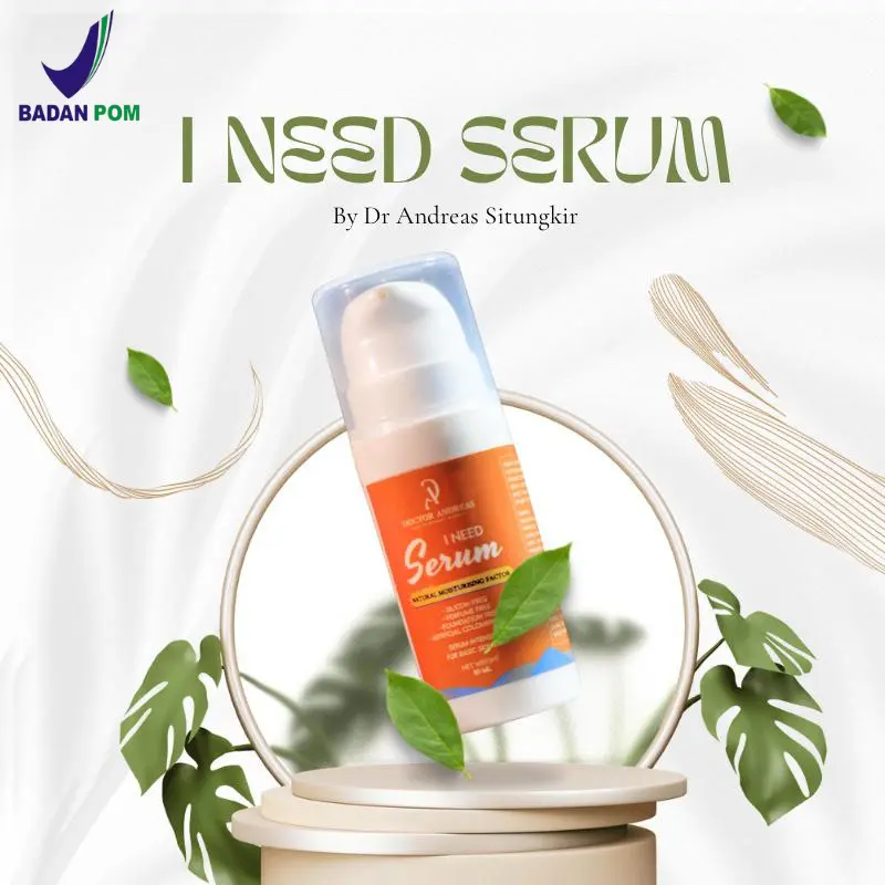 I Need Serum 10ml by Doctor Andreas - Hyaluronic Acid | Power of Anti Aging, Mengencangkan, Mencerahkan Wajah