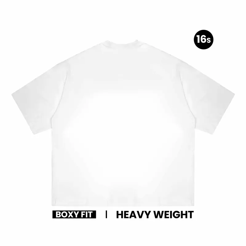 Domination Labs Boxy T-shirt 16s Oversized Kaos Heavyweight Malevick Pria Wanita 1