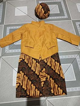 Product Review of COD!!! Setelan Beskap Anak + Celana Batik / Jarik Instan Coklat + Blangkon Solo (Ukuran Bayi 0 Tahun Sampai SD) #PAKAIAN ADAT JAWA# #TEDAK SITEN# #BISA BAYAR DI TEMPAT# from r**_ 0