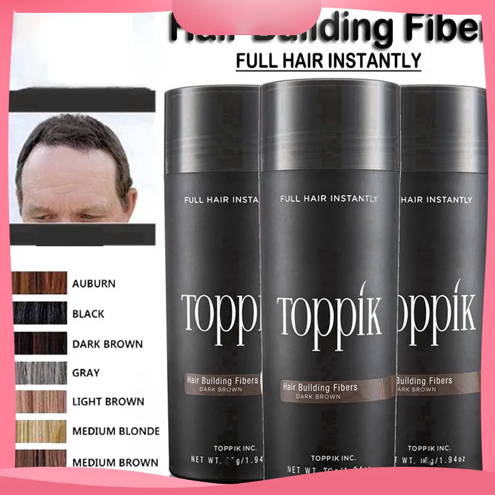 Toppik Hair Enhancement Fiber Powder Hair Replenishment Artifact Filling the Top  Styling Powder