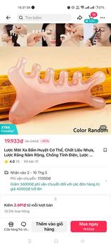 Product Review of Lược Mát Xa Bấm Huyệt Cơ Thể, Chất Liệu Nhựa, Lược Răng Năm Rộng, Chống Tĩnh Điện, Lược Chải Tóc Mịn from u**r n**s 0