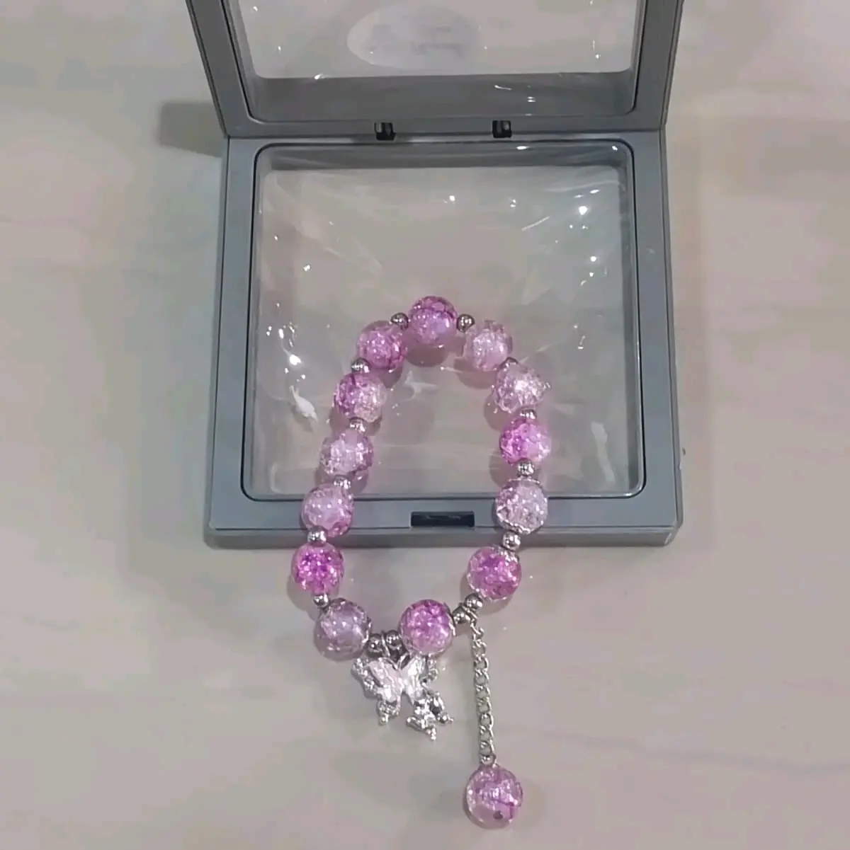 Gelang Tangan Kristal Buat Cewek - Cewek Hits Khusus Dewasa Atau Buat Anak - Anak Juga Bisa