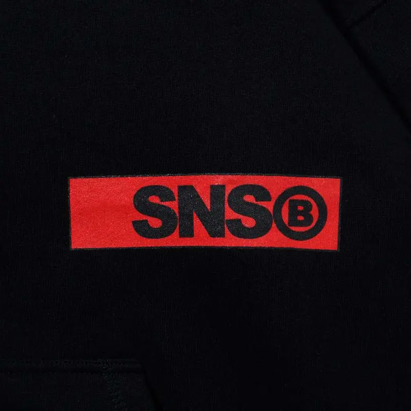 Sorrynotsorry B SNSB Hoodie Boxy Storm 3