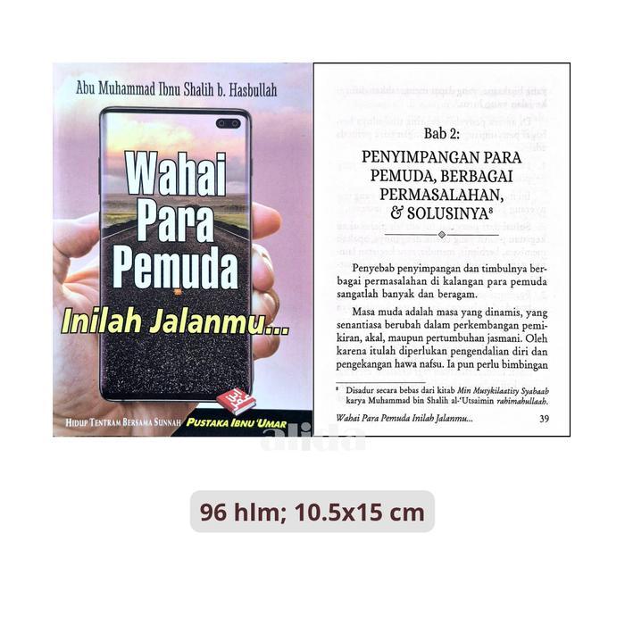 Gambar Buku Wahai Para Pemuda Inilah Jalanmu, Buku Saku dari Toko Alida Jakarta Kota Administrasi Jakarta Selatan Tokopedia