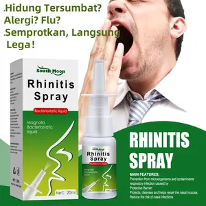 South Moon Semprotan Anti Mendengkur20ml Perawatan Hidung Herbal HidungTersumbat Gatal Pilek Cleaning