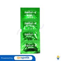 Gambar NATUR-E NATURAL VITAMIN E 100 IU STRIP 4 KAPSUL dari Apotek Pradana by GoApotik Kota Tangerang 2 Tokopedia