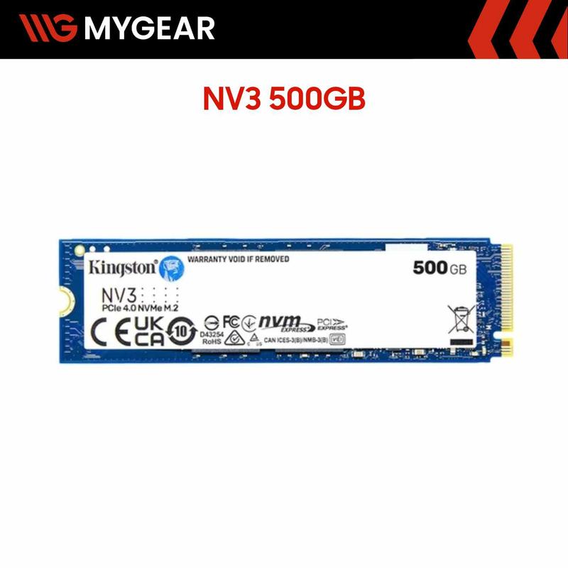 Ổ cứng SSD Kingston NV3 500GB/1TB PCIe 4.0 NVMe M.2 2280 - BH 60 tháng