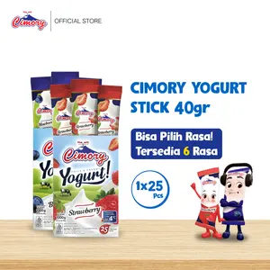 Cimory Yogurt Stick 40g - 25 Pcs Area Pengiriman Seluruh Indonesia