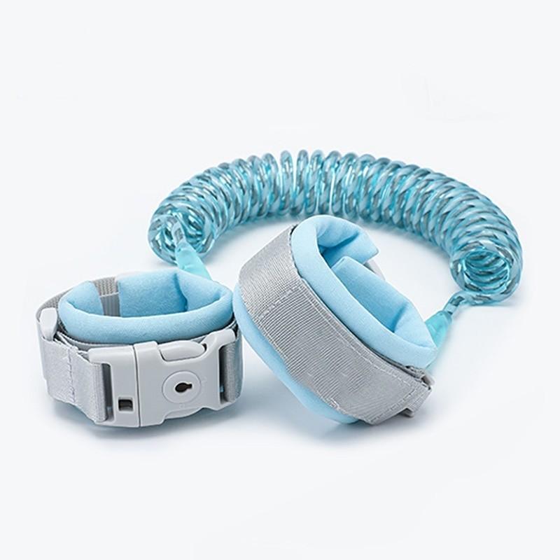 Product Introduction of 【COD】One+One Gelang Tali Pengaman Anak / Child Safety / Tali Pengaman Gandeng Anak Bayi / Gelang Anti-berkeliaran Anak 2.5m Kepala erputar 360 Sabuk 5
