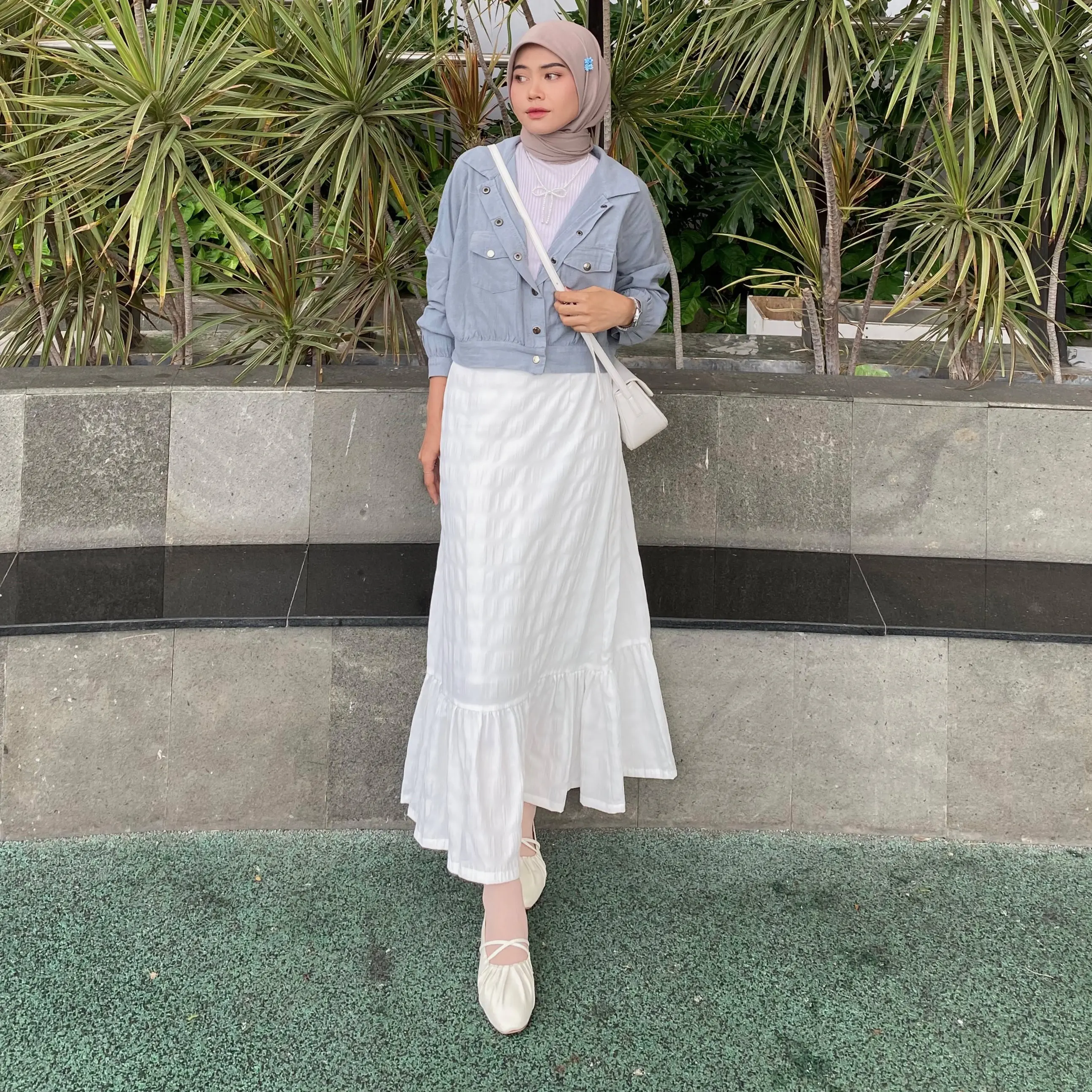 Jasmine Skirt layer crincle | Korean Stlye Crinkle