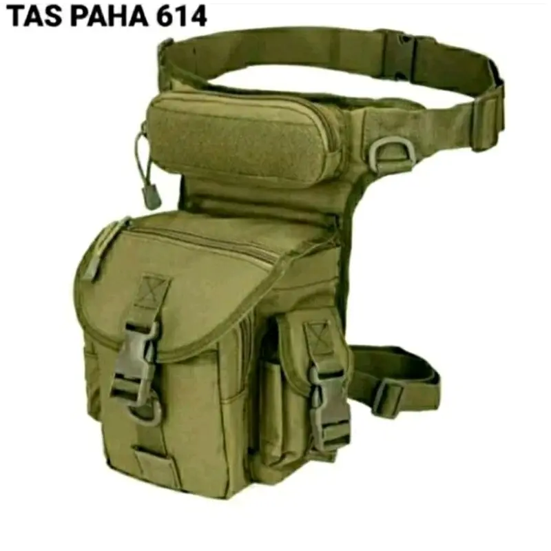 Tas pinggang /Tas paha import Tas pinggang 614 tactical army oudoor WSS 1