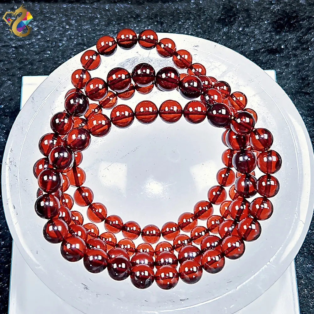 Collector's Grade Blood Amber Bracelet