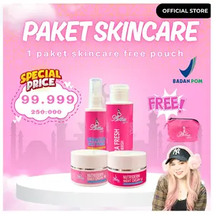 SPESIAL LAUNCHING NEW BORN NEXT GENERATION - PAKET SKINCARE WAJAH FOR All SKIN ARTHA LDT FREE POUCH